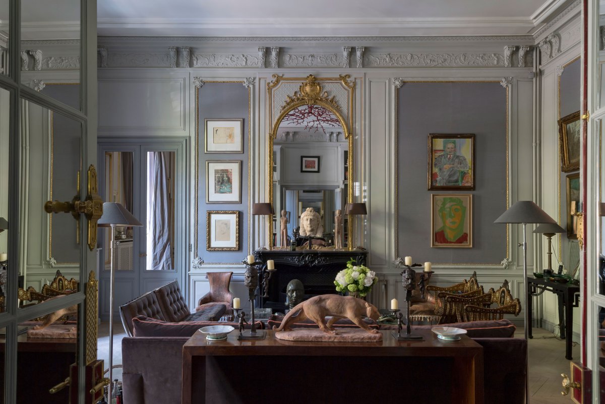 Парк Монсо особняк Париж