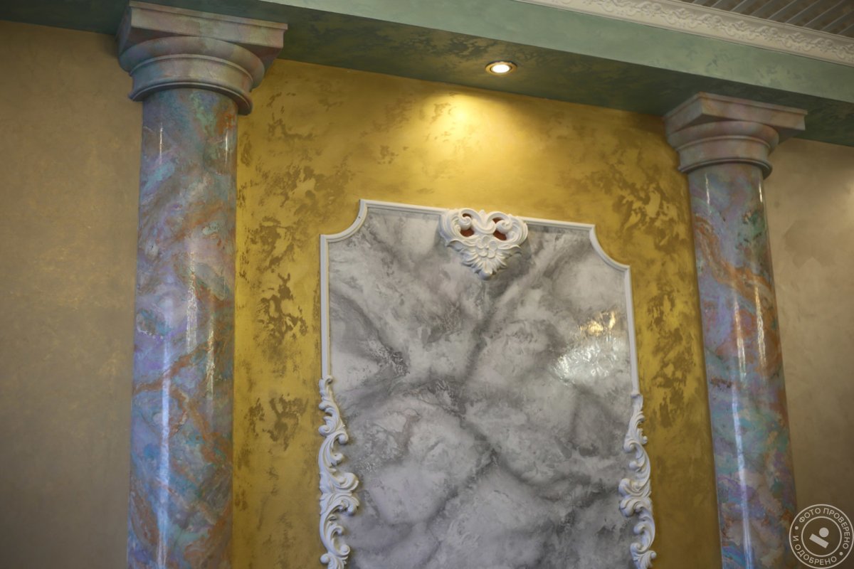 Венецианская штукатурка мрамор Калакатта