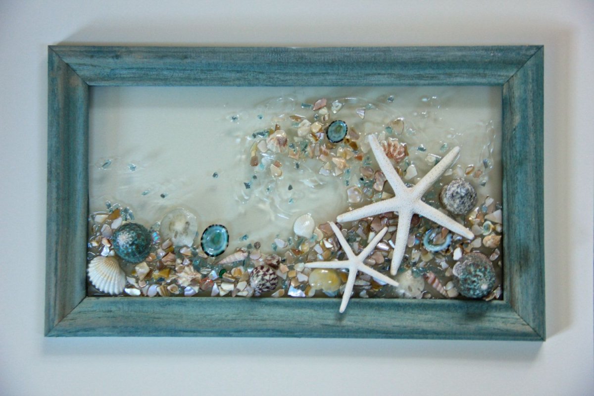 Панно с ракушками