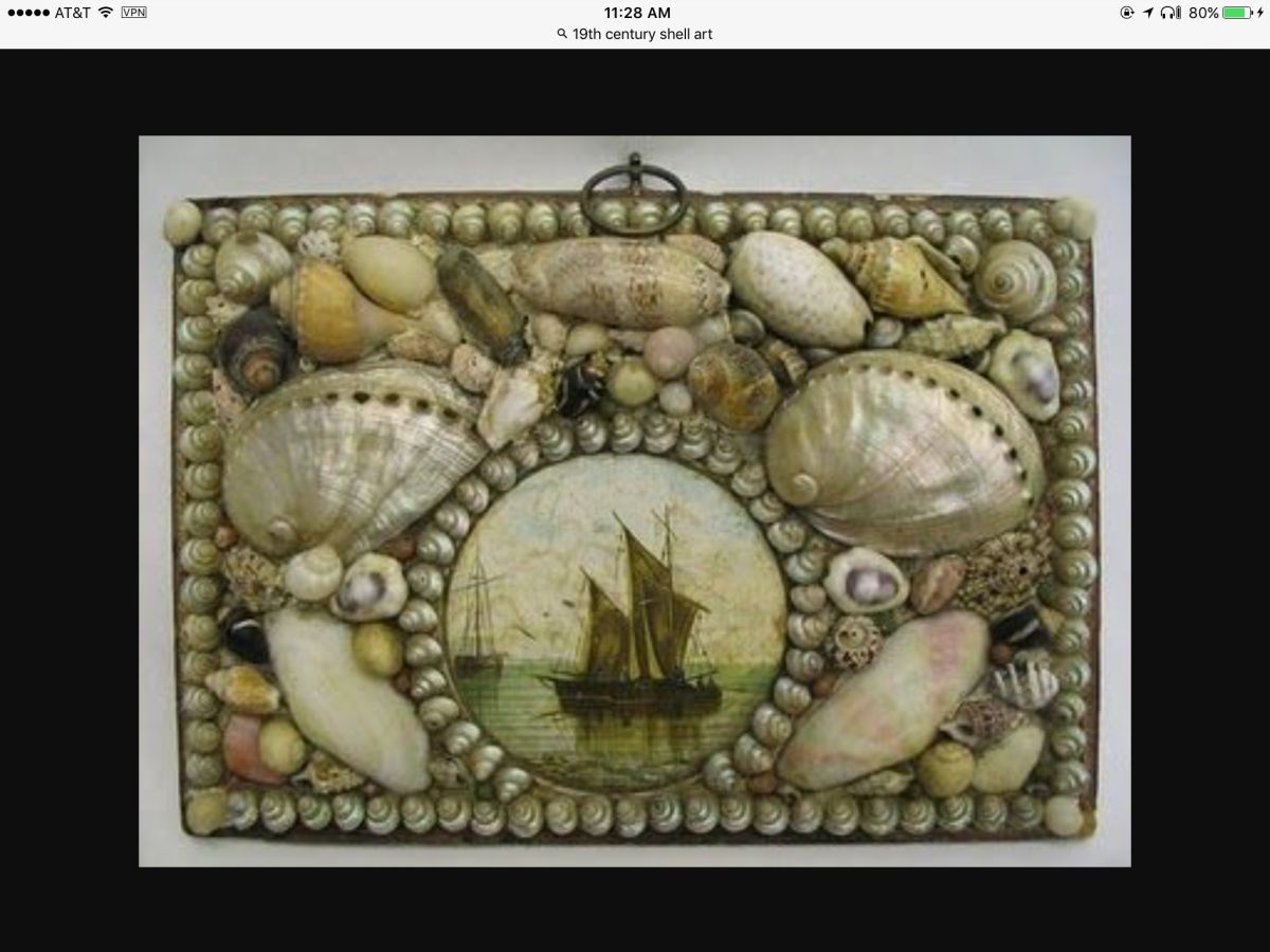 Поделки из ракушек