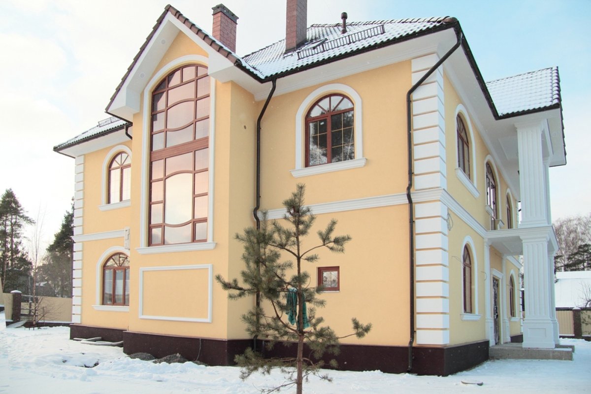 Штукатурный фасад