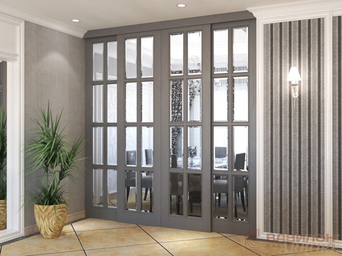 Межкомнатные перегородки гармошка аристо