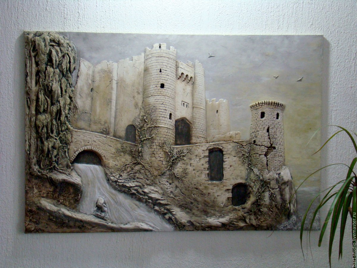 Фреска в декоративном Камне