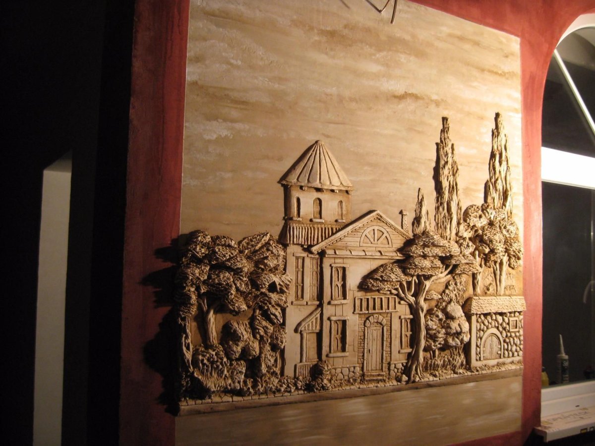 Алена Пленкина барельеф