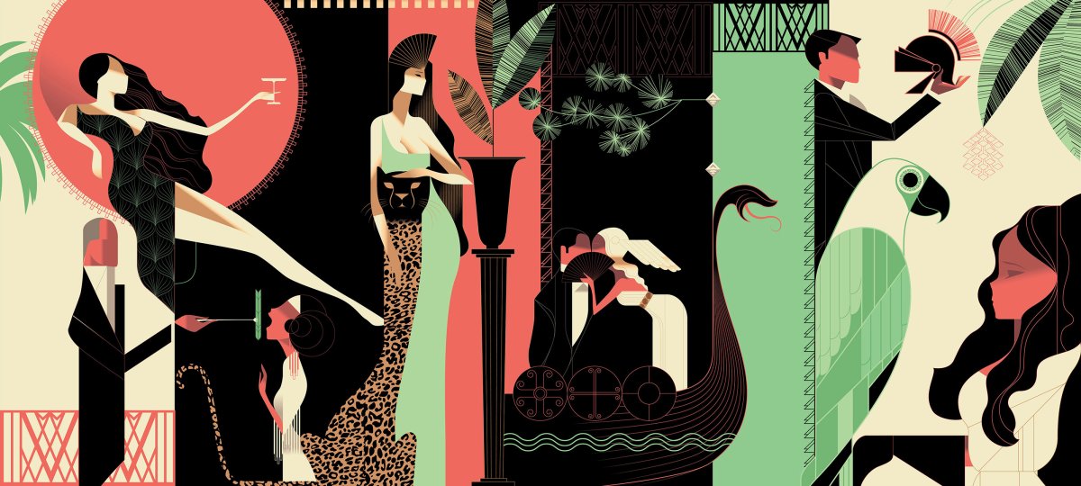 Стиль ар деко Великий Гэтсби