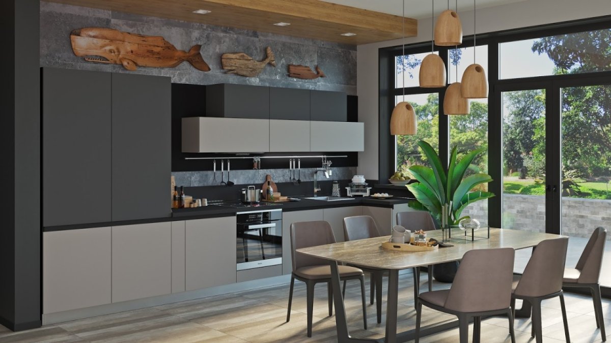 Фасады ТБМ С интегрированной ручкой