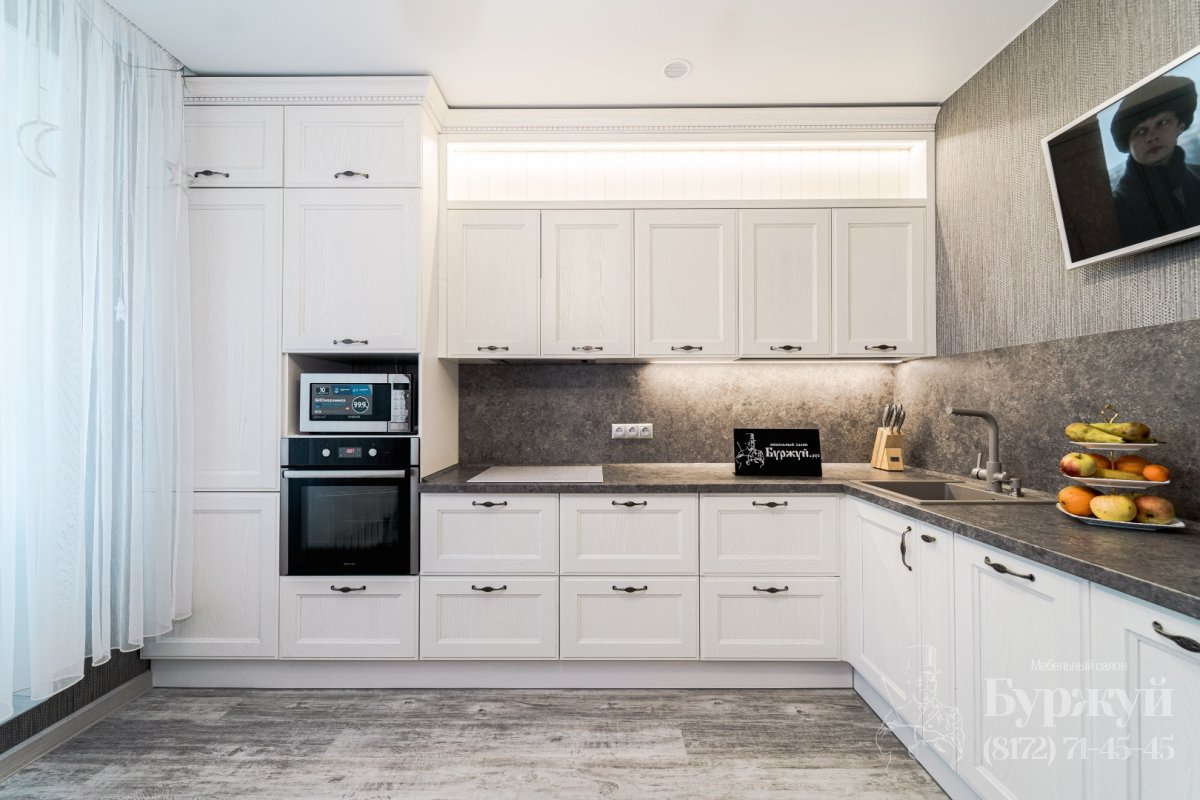 Кухня Силк изумрудный