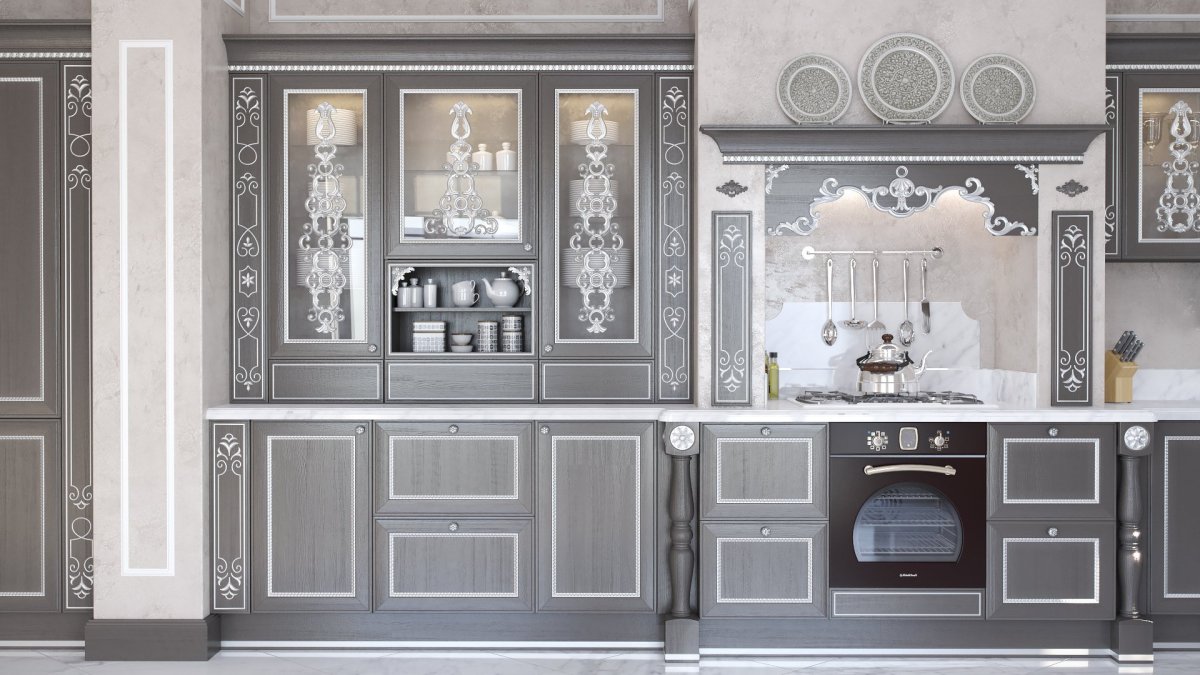 Современный кухонный гарнитур