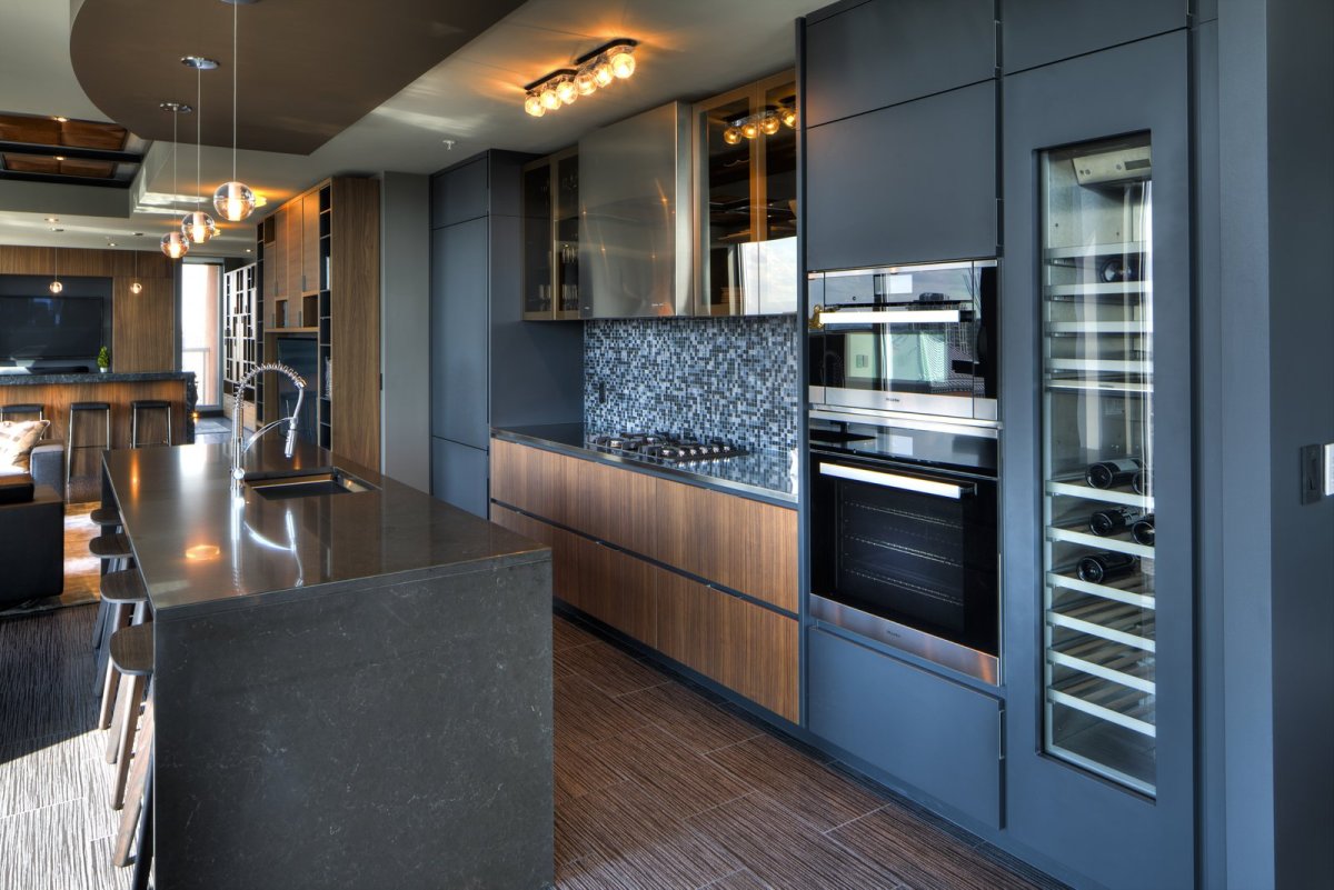 Кухня Маттео зеленый луг