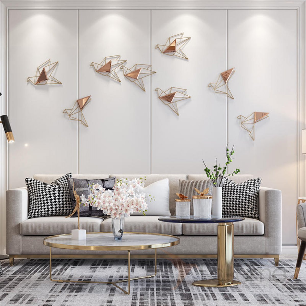 Птички в интерьере