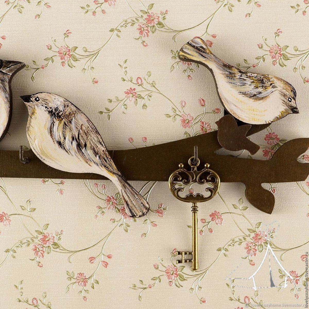 Птичка украшения для интерьера