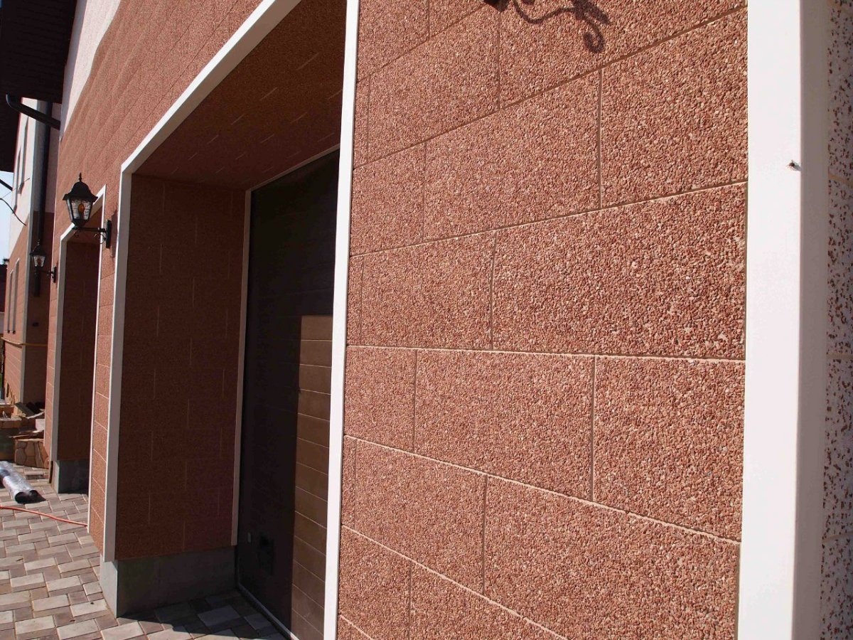 Камешковая штукатурка для фасада Церезит