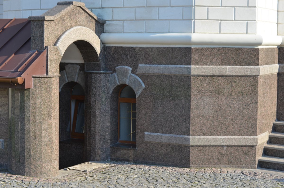 Архитектурный бетон для фасада