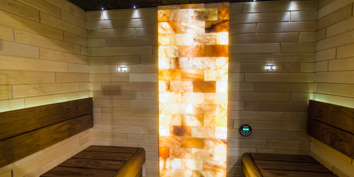 Бани с солевой комнатой