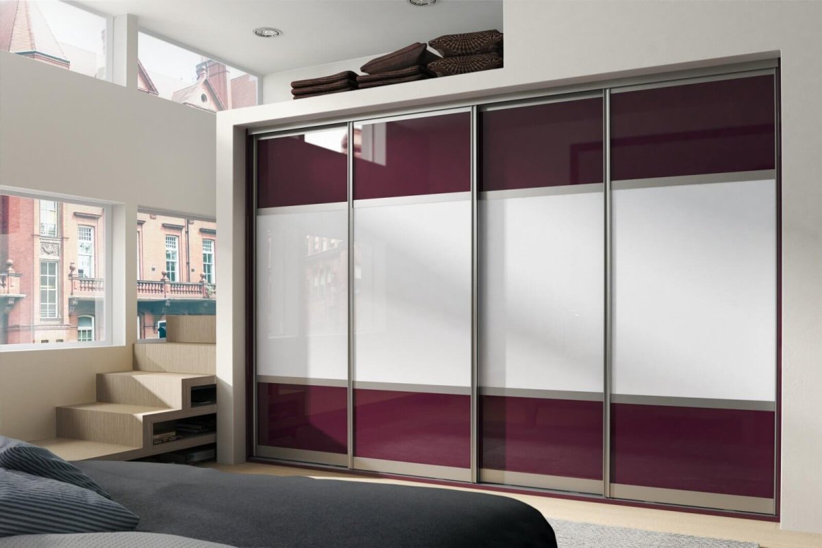 Шкаф купе 3 двери лакобель