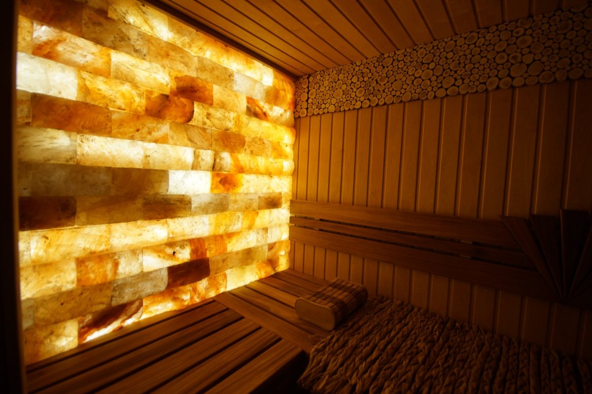 Соляная парилка гималайская соль