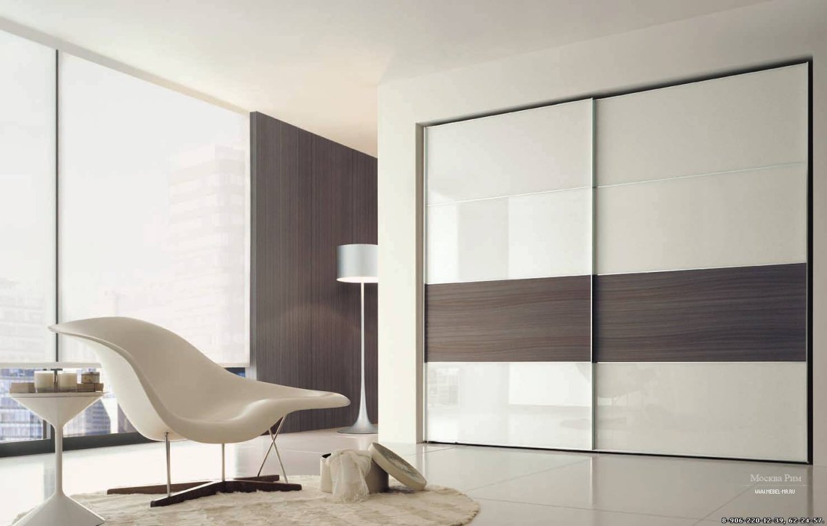 Шкаф купе со стеклом