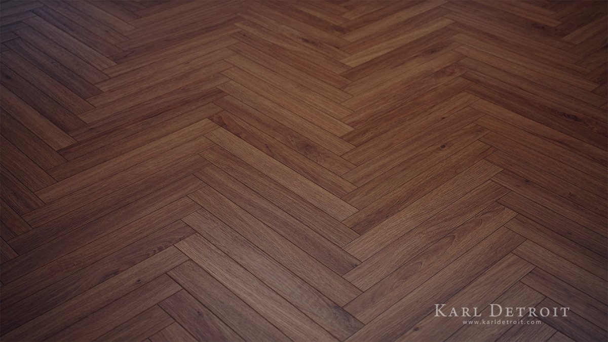Parquet Chevron pattern