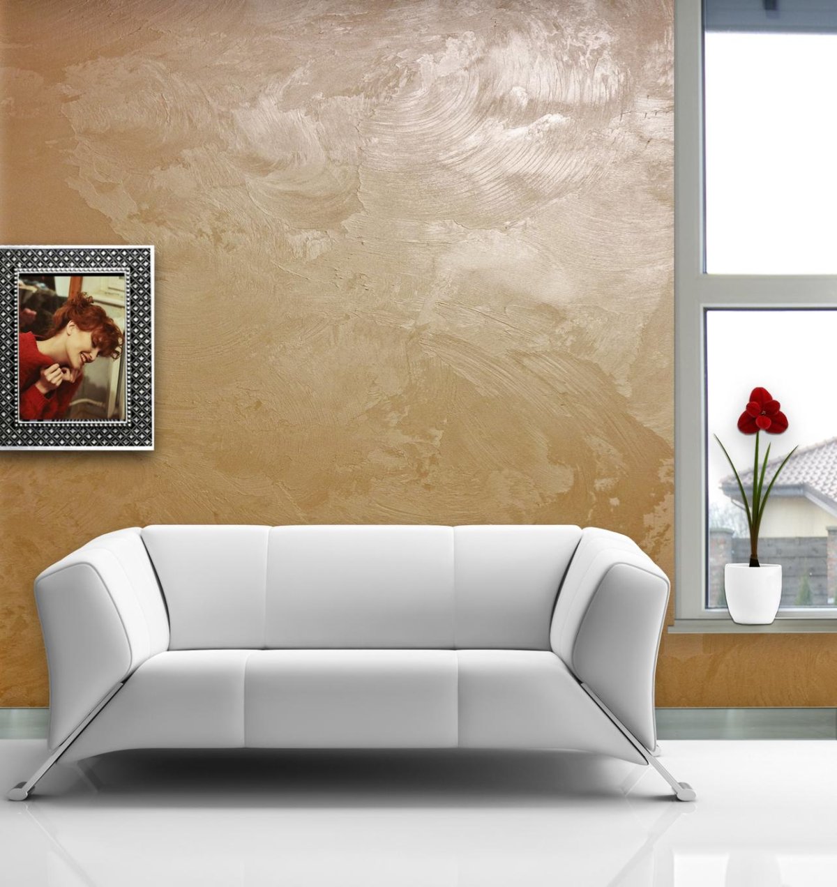 Декоративная штукатурка Леонардо мокрый шелк