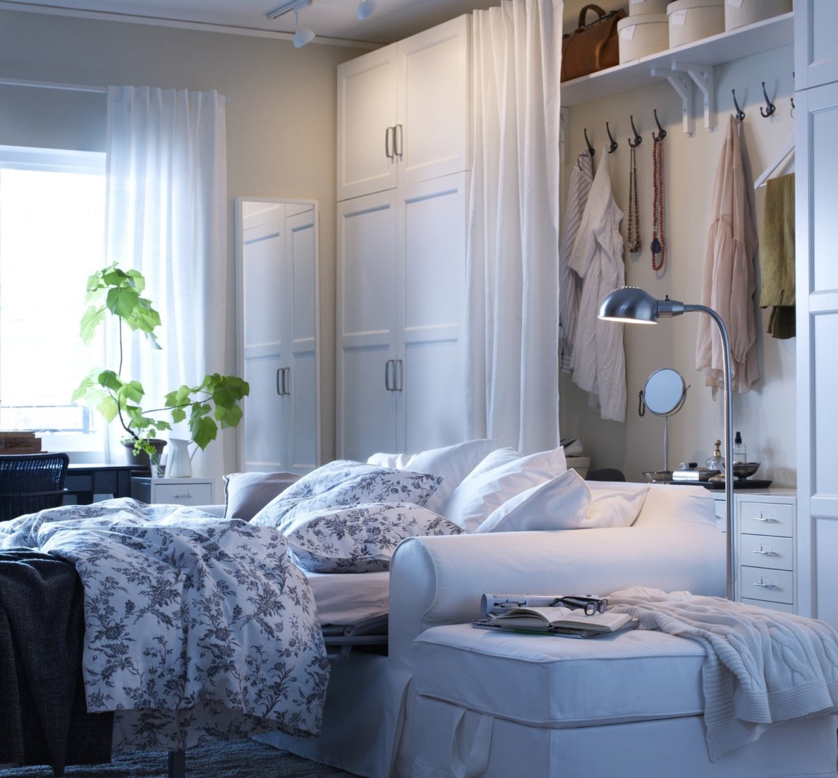 Маленькая спальня икеа