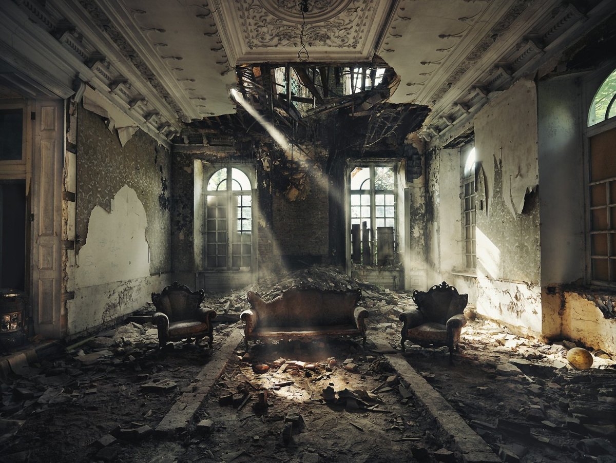 Старые дома внутри