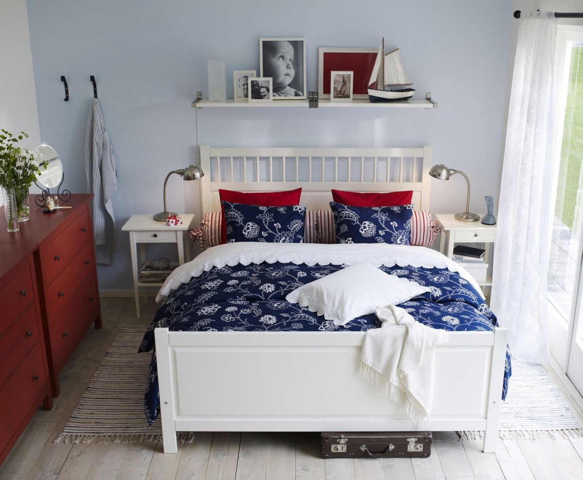 Ikea hemnes спальня