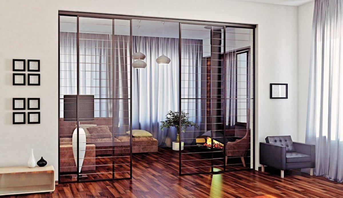 Межкомнатные перегородки гармошка аристо