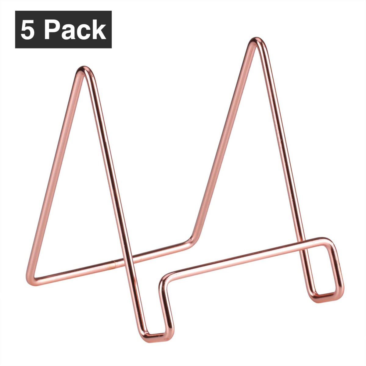 Подставка для декоративных тарелок золотистая