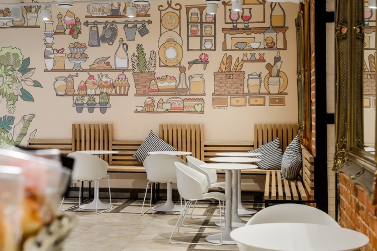 Визуализация кофейни