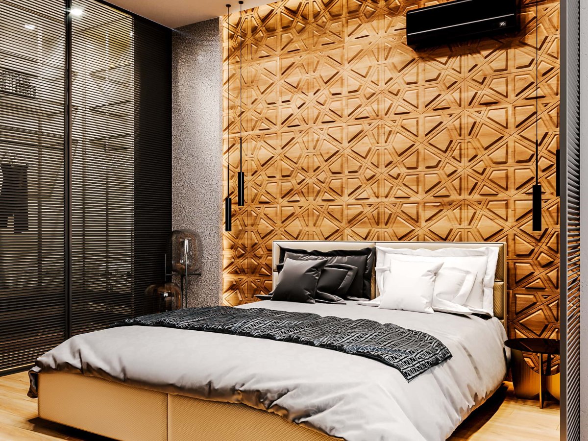 Стеновые панели в обеденной зоне