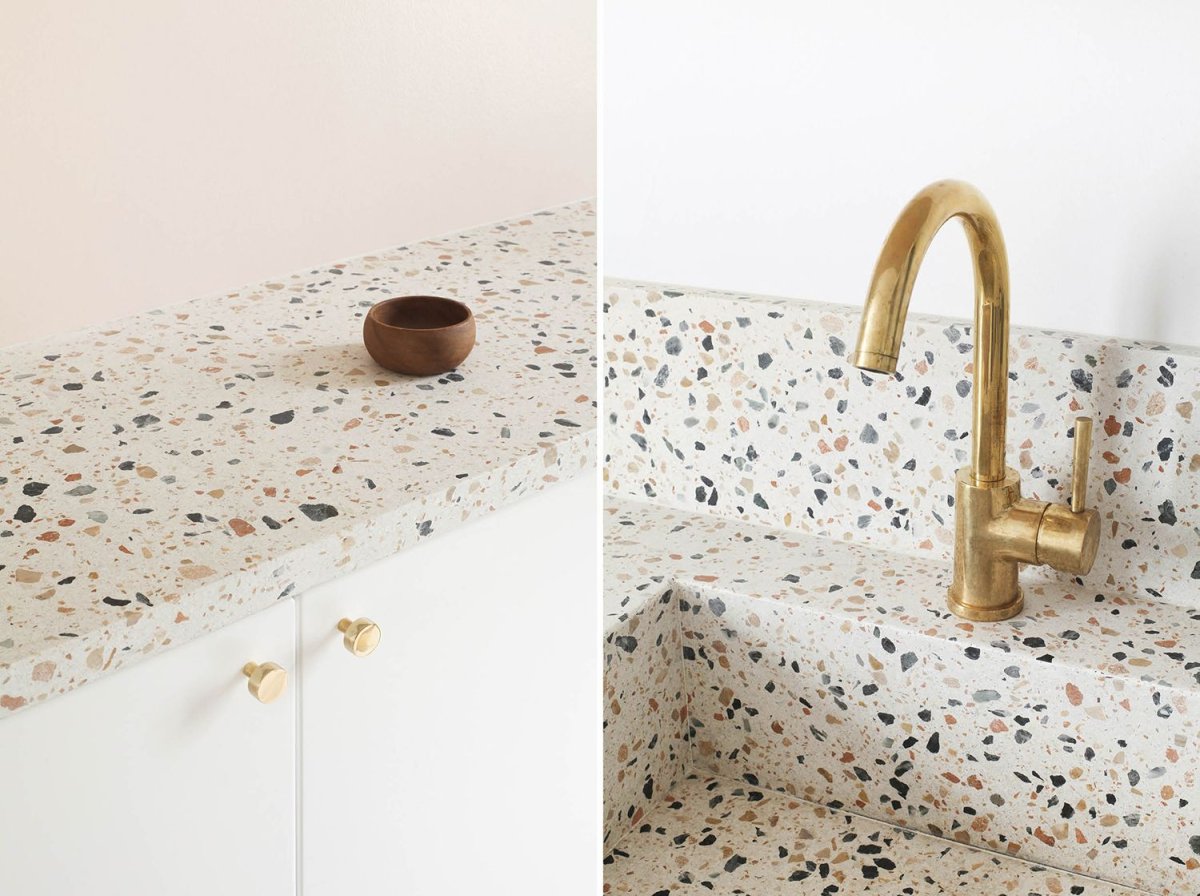 Столешница терраццо