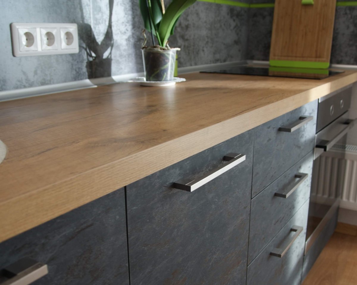 Дуб Галифакс белый Egger кухня