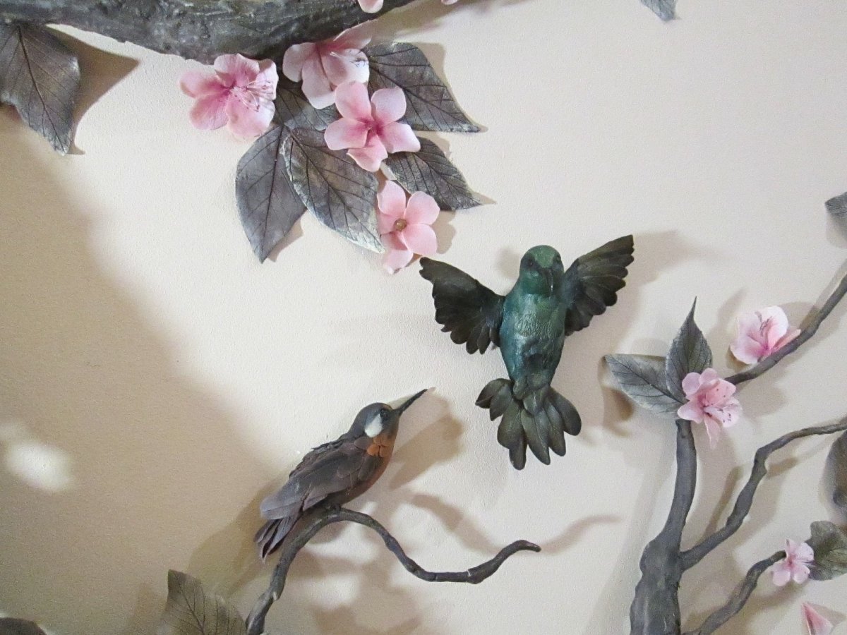 Decorative bas Relief Sakura