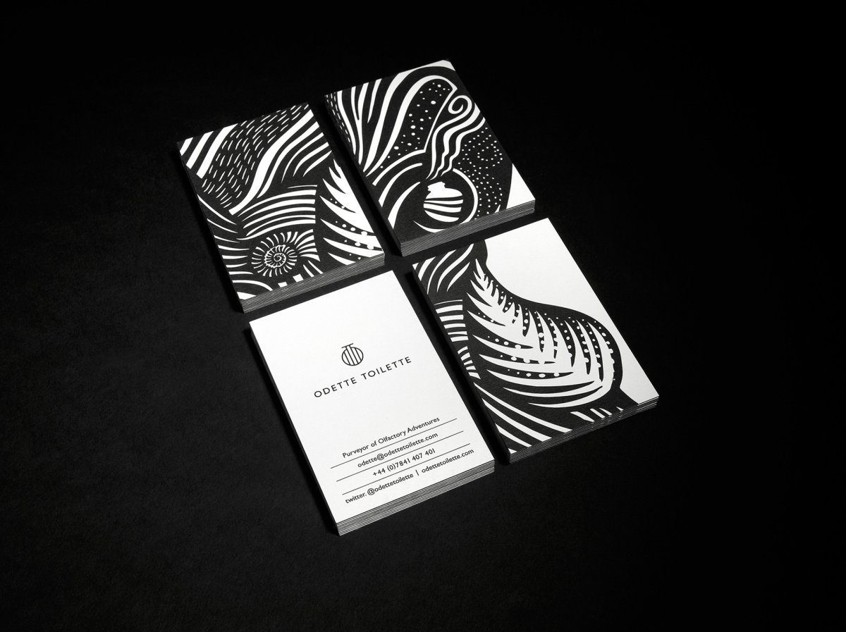 Визитка графического дизайнера