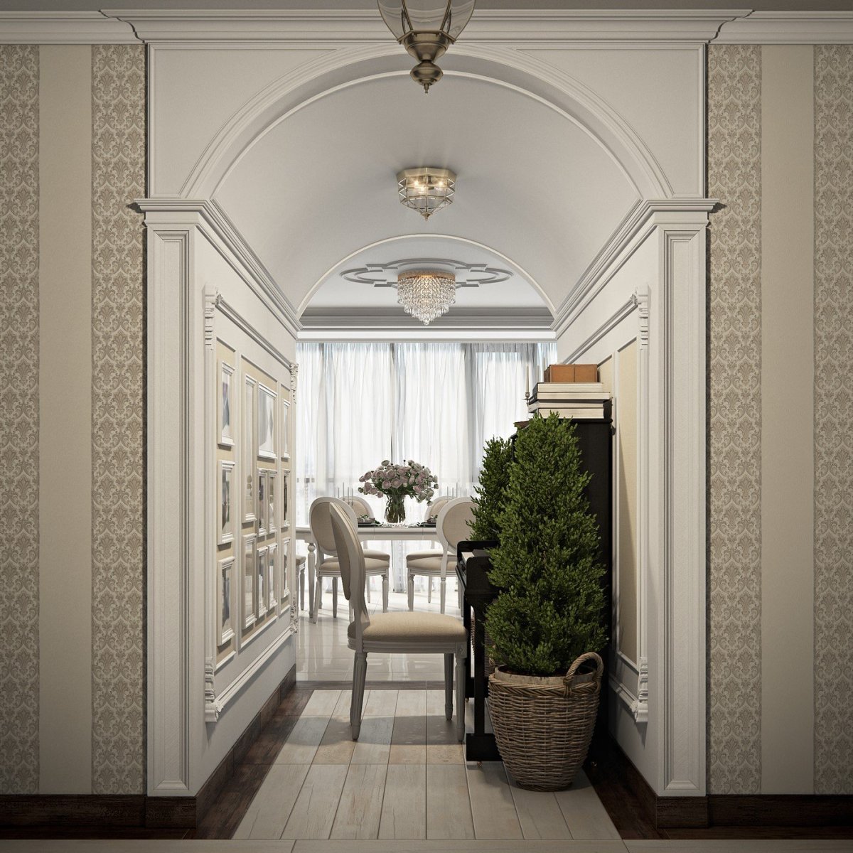 Обрамление дверного проема