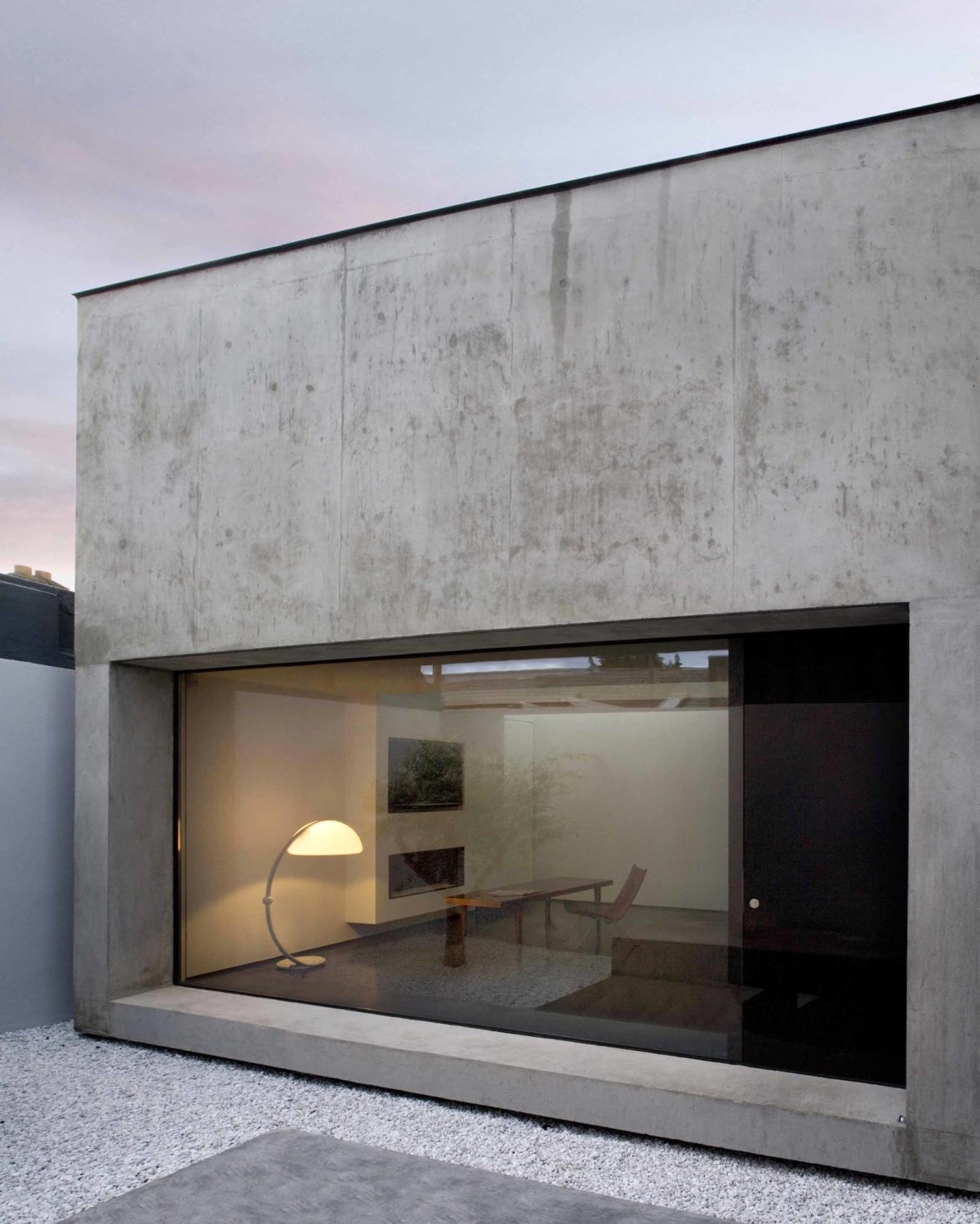 Бетонные дома в стиле Минимализм