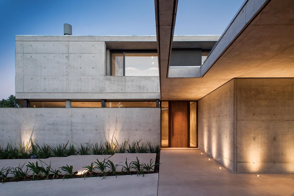 Архитектурный бетон для фасада