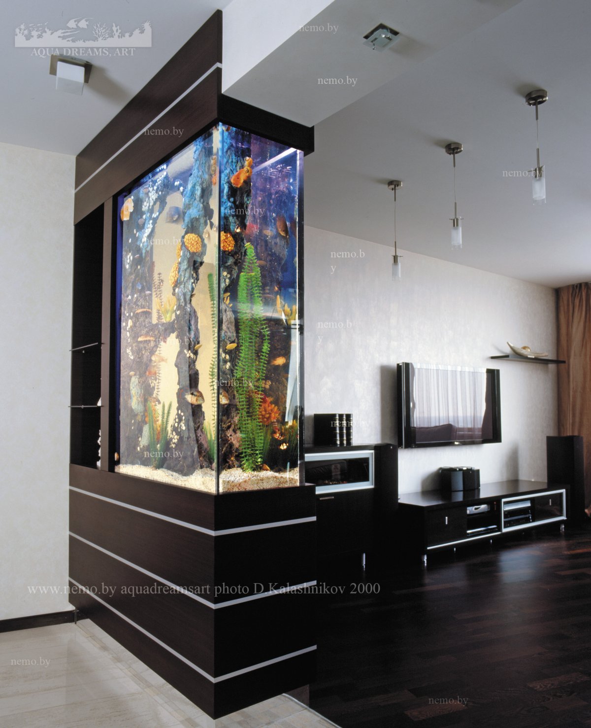 Аквариум в маленькой квартире