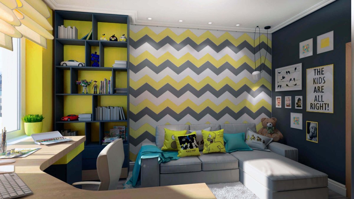 Цвет стен в офисе