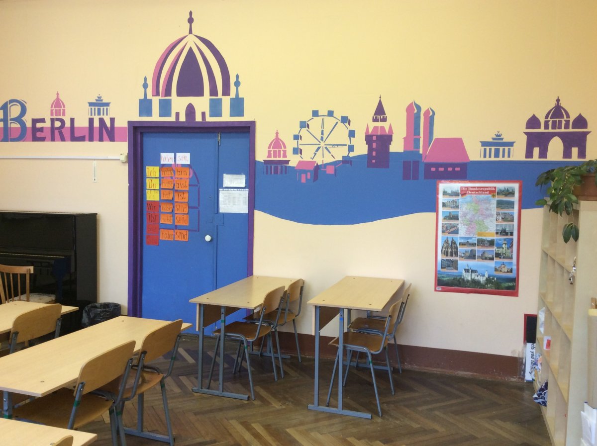 Мебель для школы английского языка