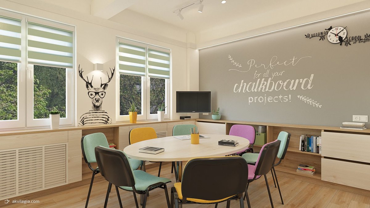 Мебель для кабинета иностранного языка