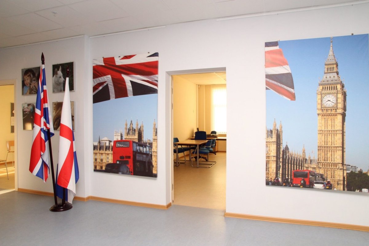 Кабинет иностранного языка интерьер