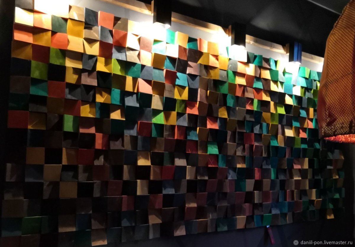 Мозаика из брусков