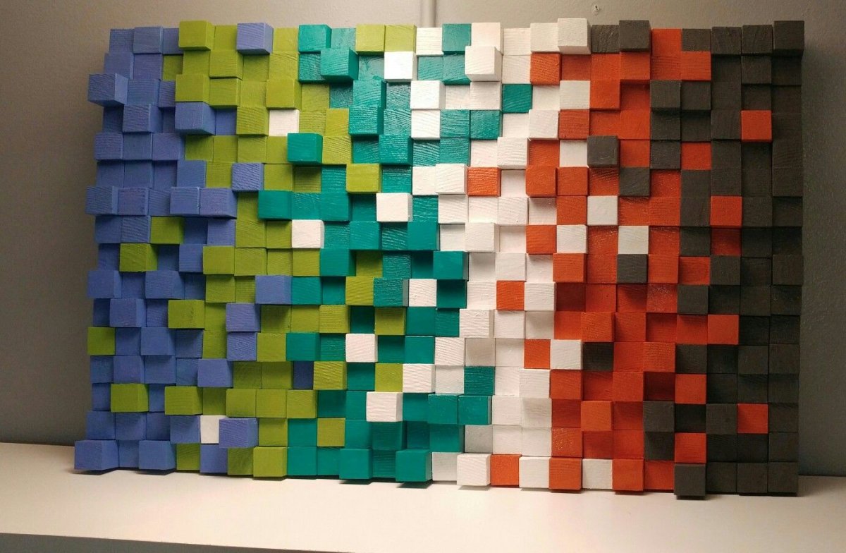 Мозаика на стену акустическая