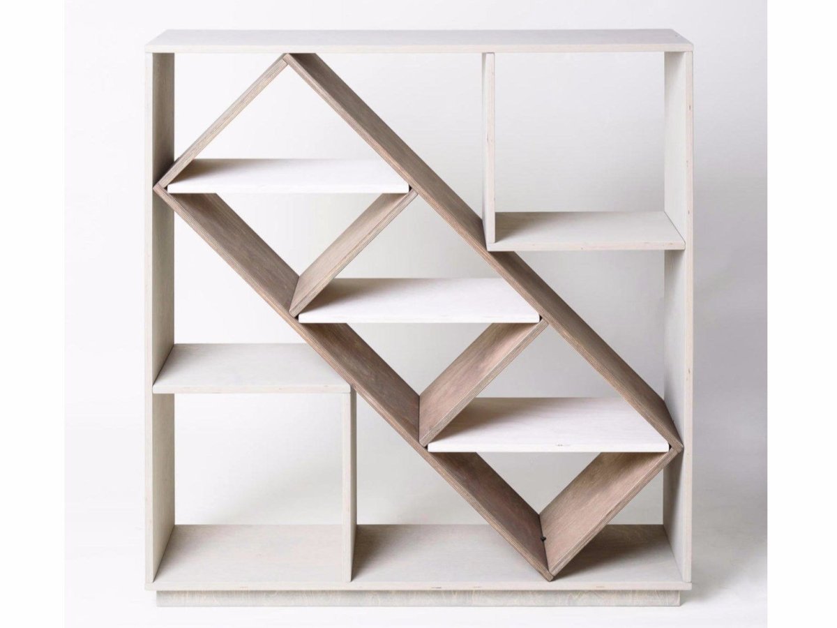 Полки из фанеры дизайнерские