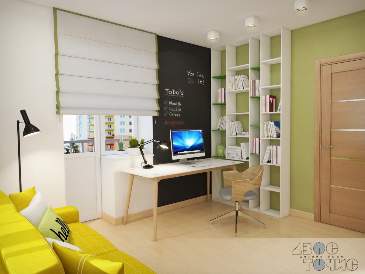 Стеллаж для зонирования комнаты