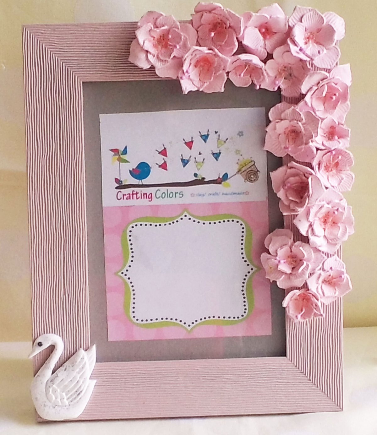 Декор деревянной рамки