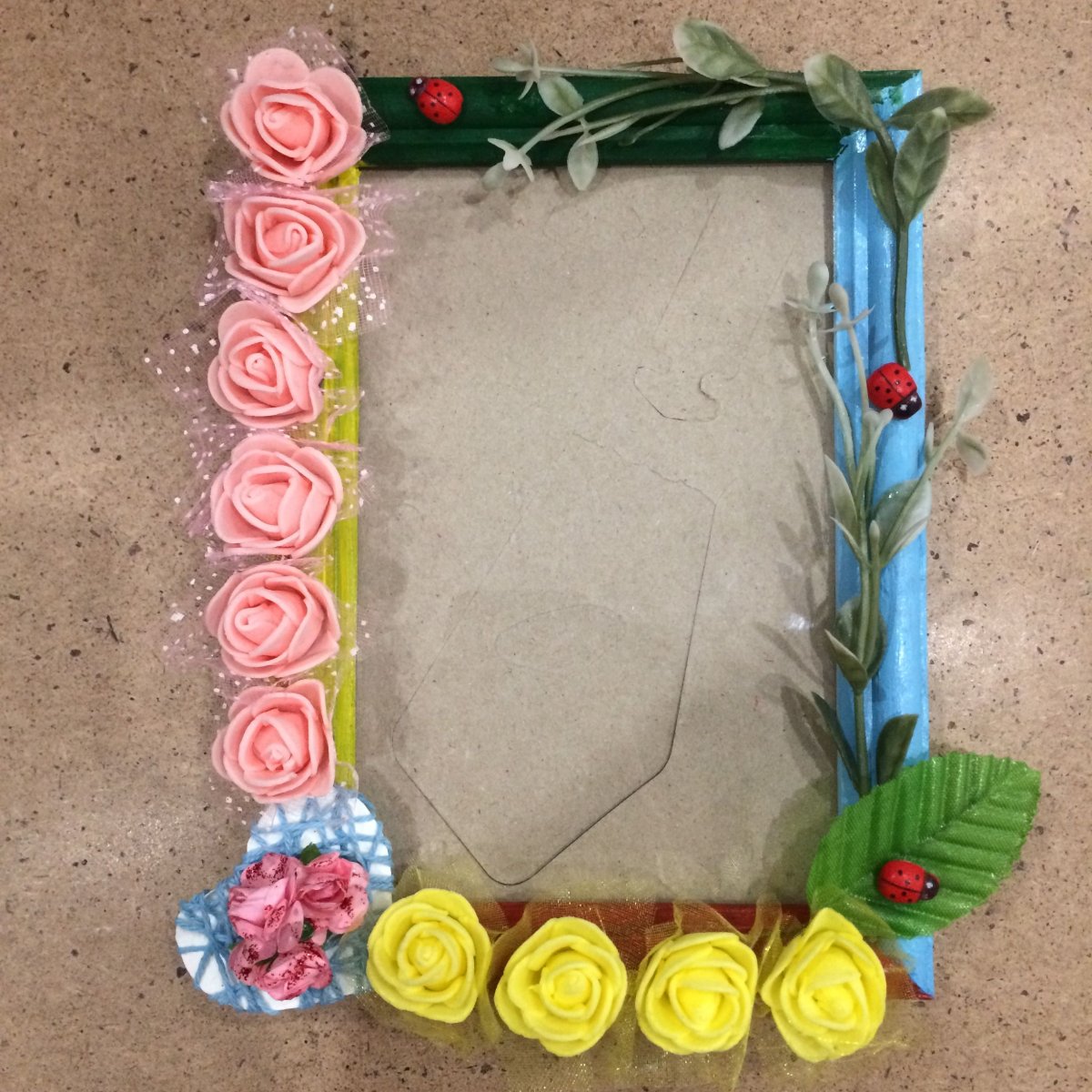 Декор фоторамки Скрапбукинг