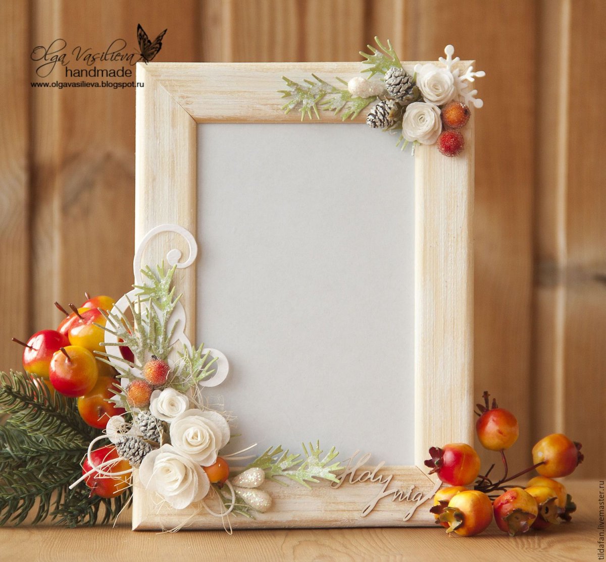 Как украсить фоторамку своими руками в стиле Прованс