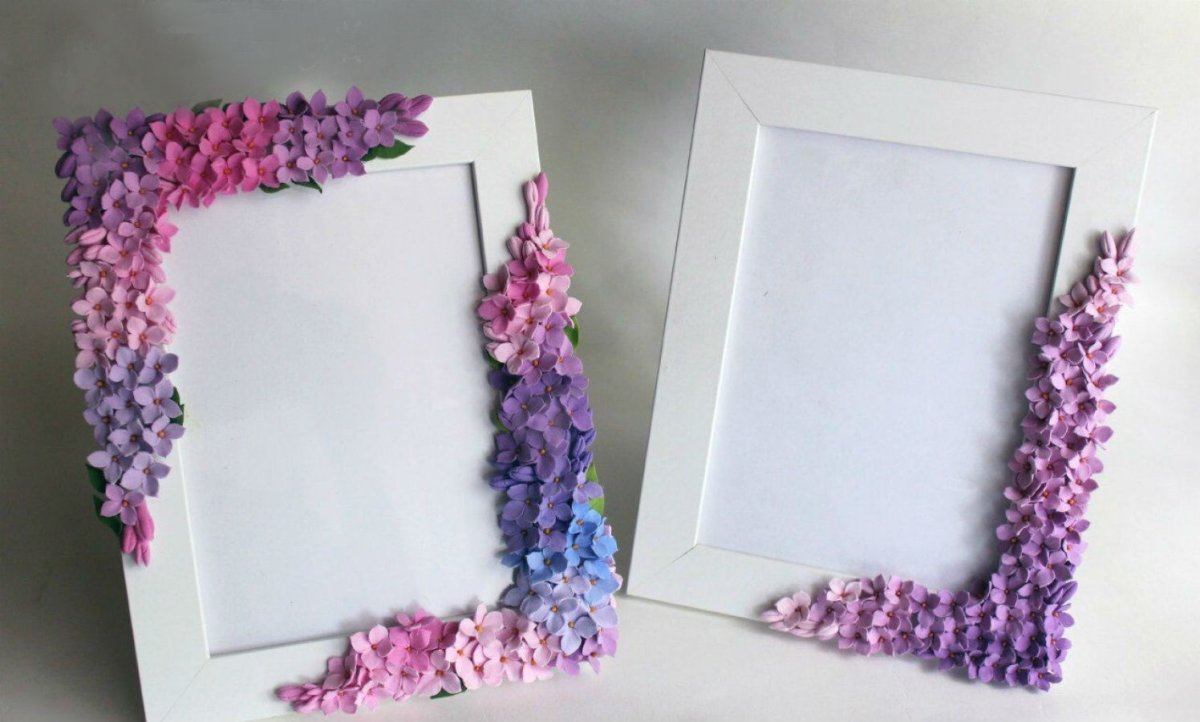 Декор деревянной рамки